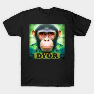 DYOR Bored NFT Community Ape Syndrome T-Shirt